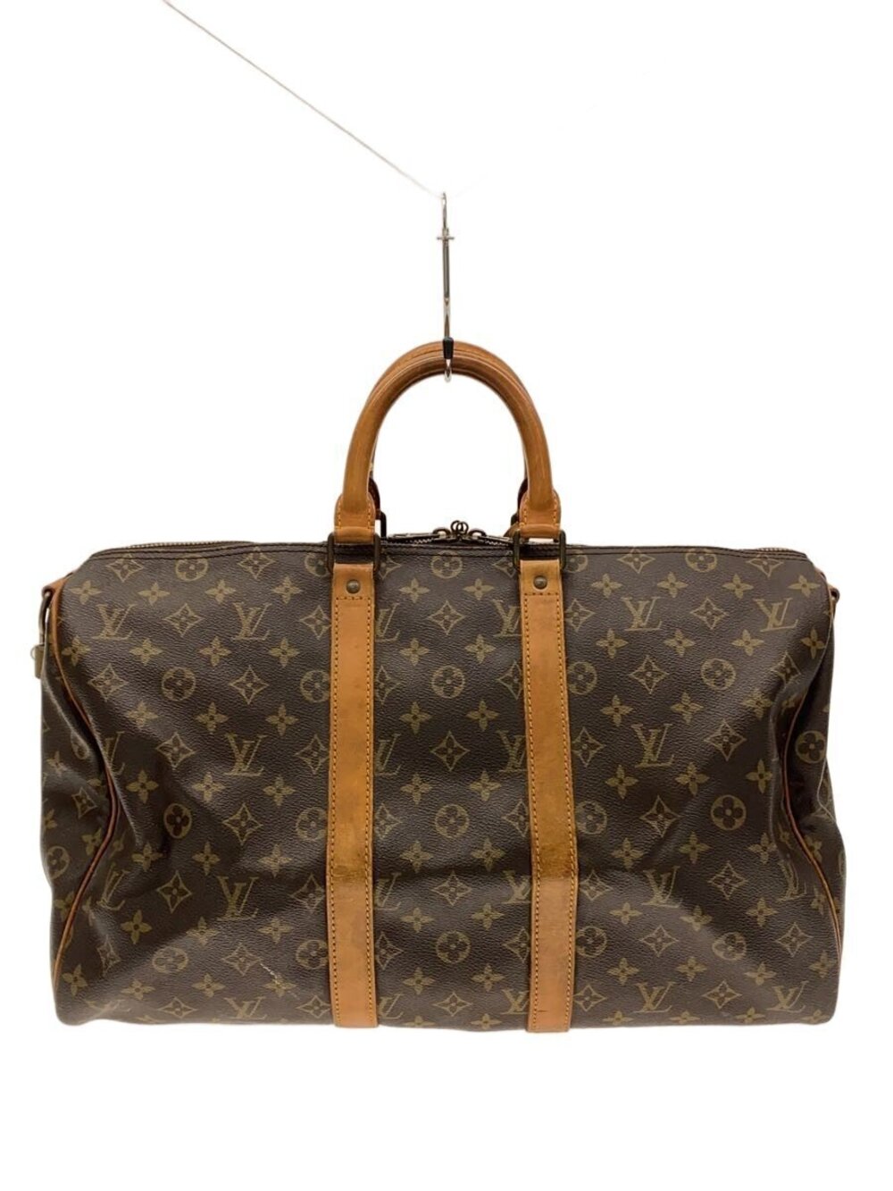 LOUIS VUITTON Keepall Bandouliere Canvas Brown